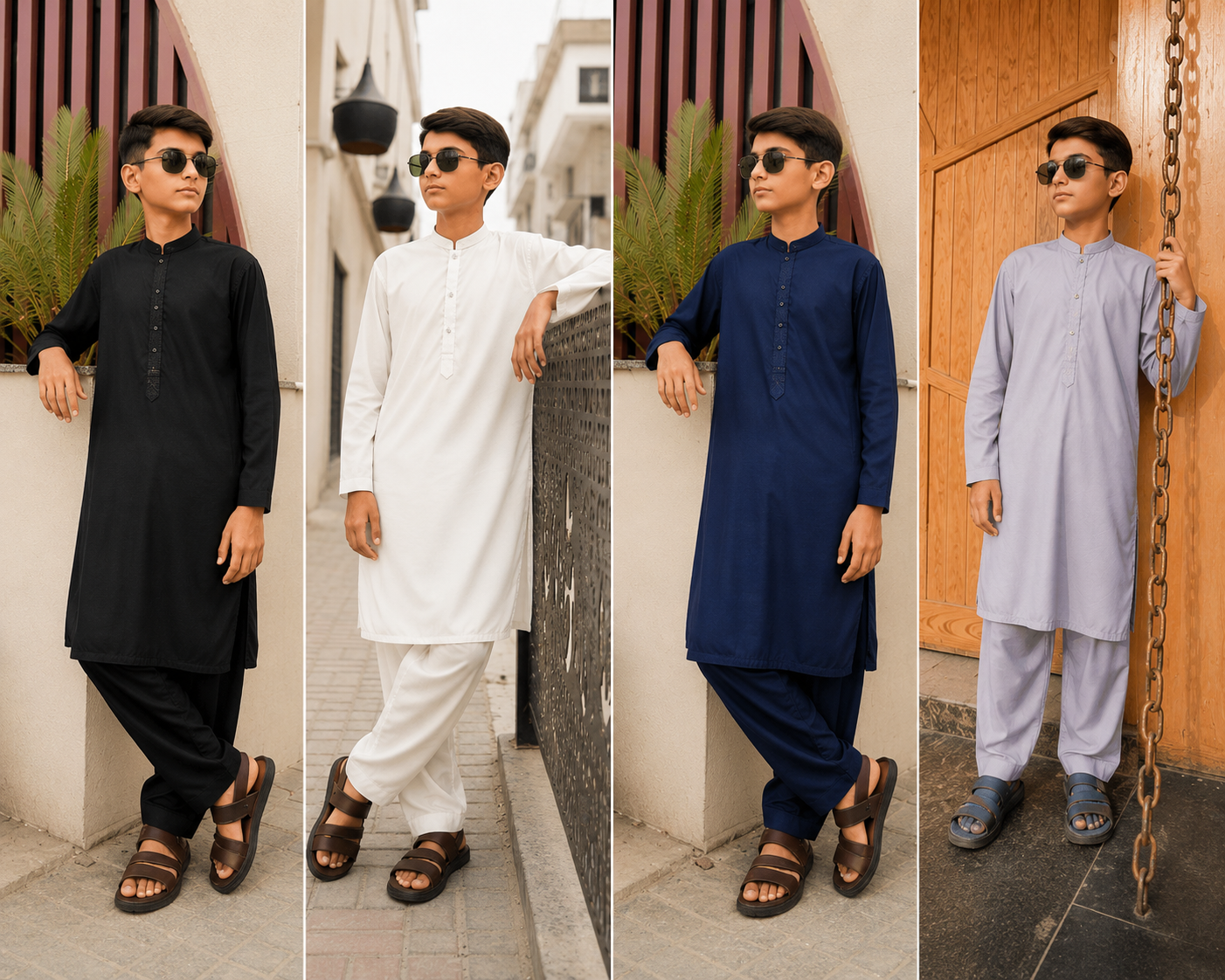 Four Together Premium Shalwar Kameez | Wash & Wear